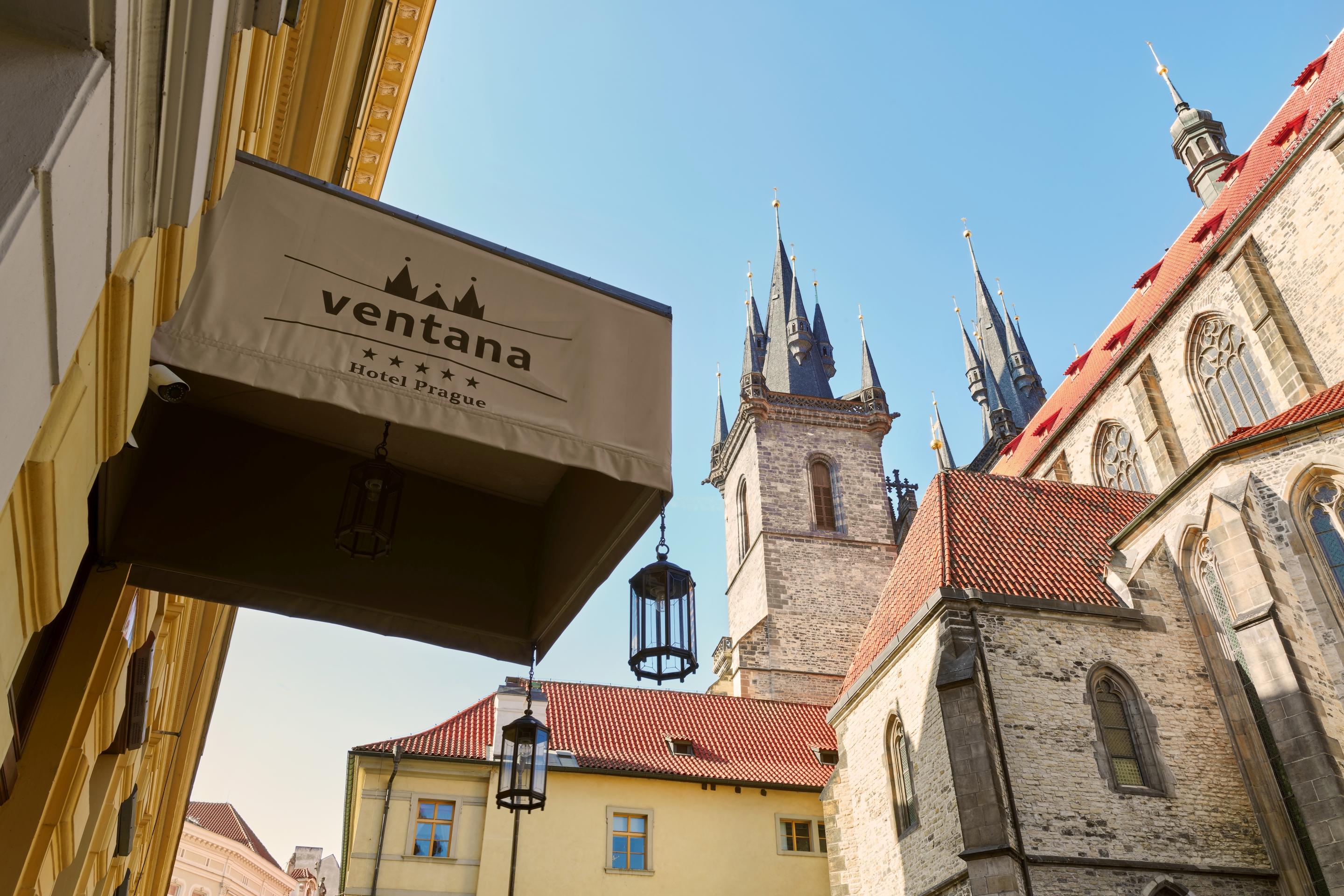 Ventana Hotel Прага Екстериор снимка