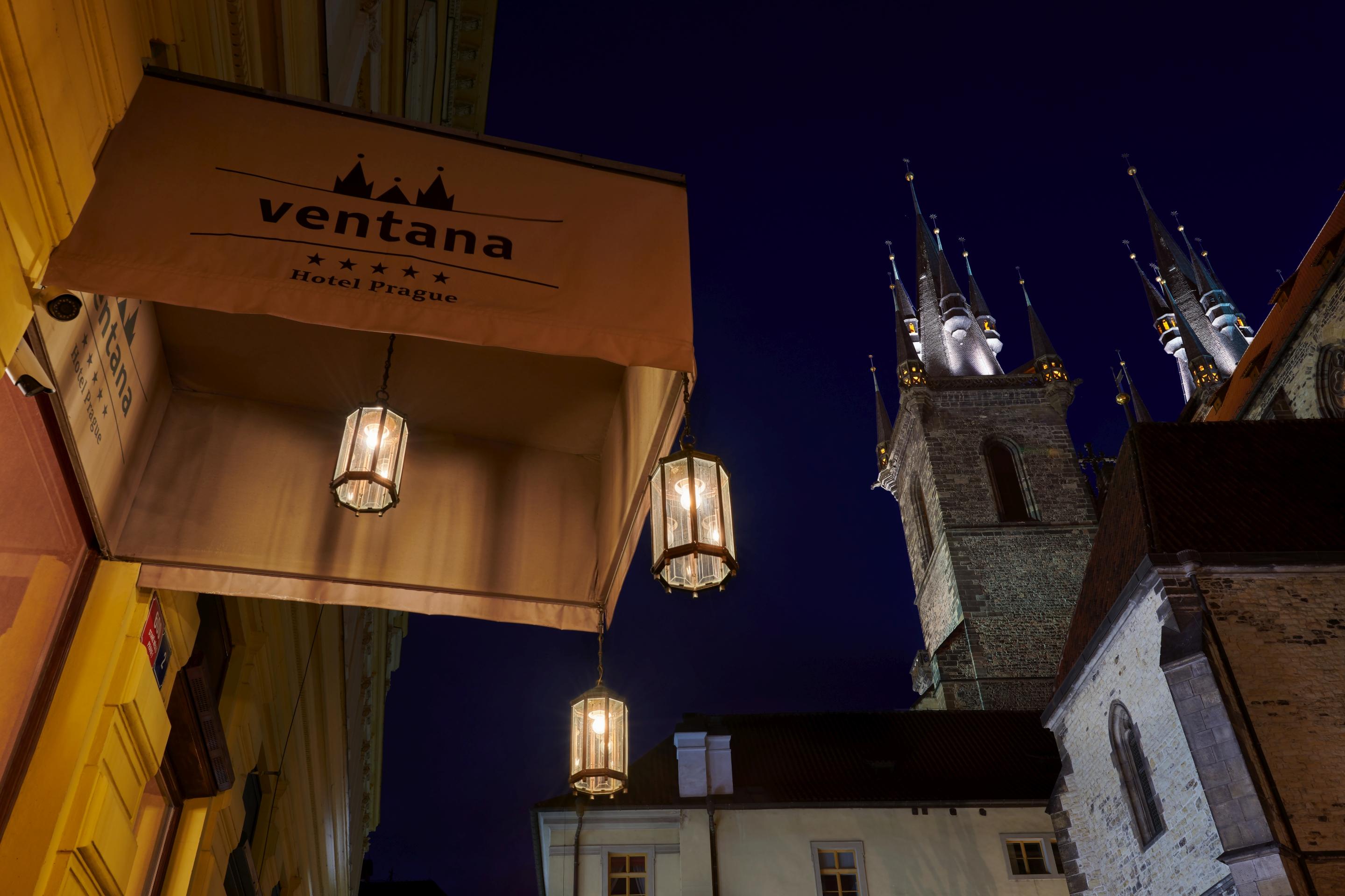 Ventana Hotel Прага Екстериор снимка